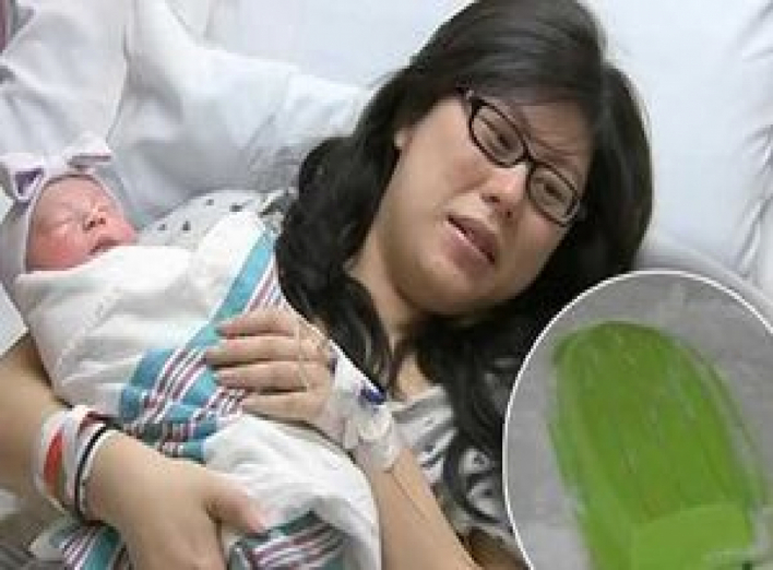 Жительница США родила малыша во время катания на санках