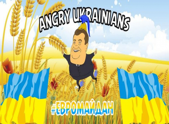 В сети появилась игра Angry Ukrainians, посвященная Евромайдану