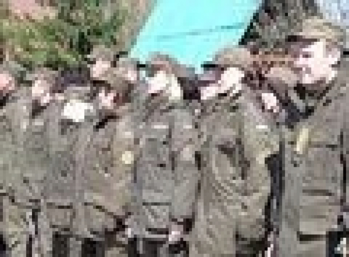 Встреча бойцов вч 3041 из АТО