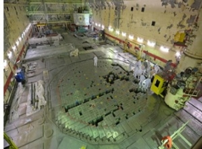 На Чорнобильській АЕС проведено роботи з демонтажу технологічних каналів та каналів системи управління та захисту
