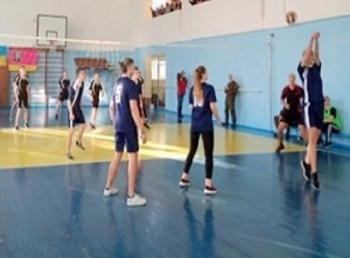 Міські змагання з волейболу серед навчальних закладів з нагоди ювілею Національної гвардії України