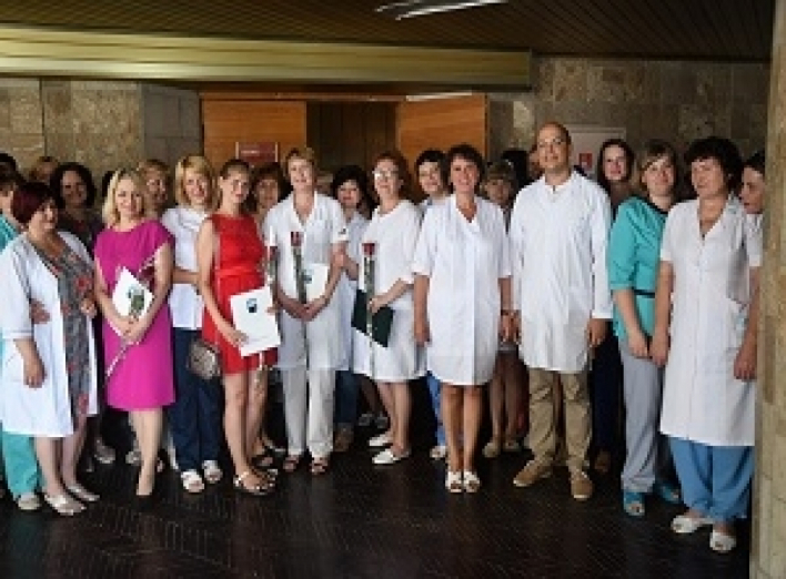 Привітали медичних працівників Славутича з професійним святом