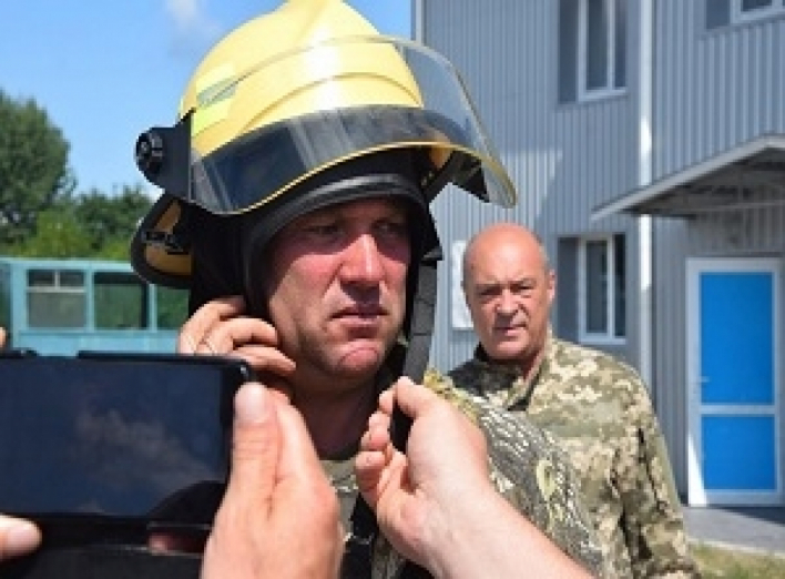 Американські пожежники у Чорнобильському заповіднику