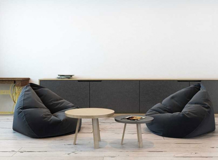 Кресла-мешки: практичная мебель для вашего интерьера