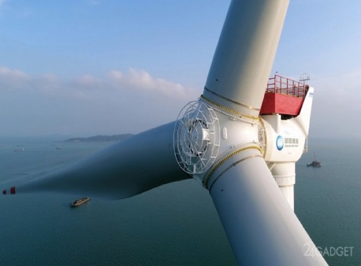 Китай разрабатывает мощнейший ветрогенератор фото