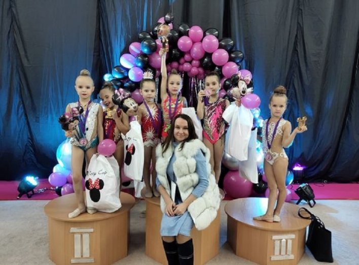 Наши гимнастки приняли участие в Всеукраинском турнире "Mickey Cup 2021"