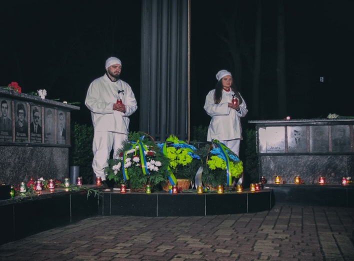 Ніч пам'яті у Славутичі (відео) фото