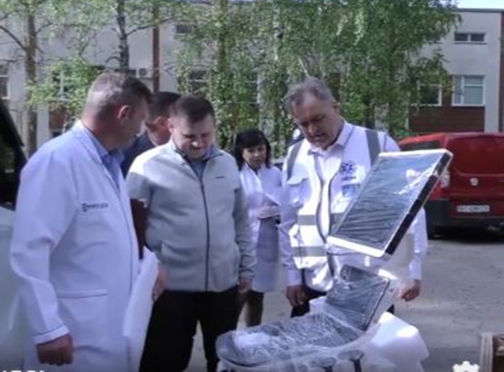Cучасний УЗД-апарат останньої моделі преміум класу отримала в подарунок Славутицька лікарня фото