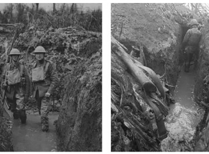 Фото українських позицій під Бахмутом порівняли з умовами боїв Першої світової фото
