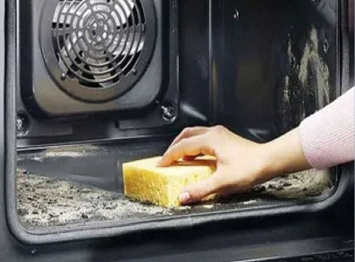 Як відмити духовку від жиру фото