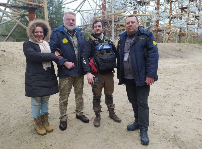 Знімальна група з Італії відвідала зону відчуження