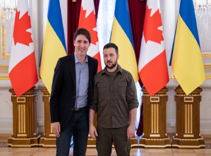 Прем’єр Канади прибув до Києва з неанонсованим візитом фото