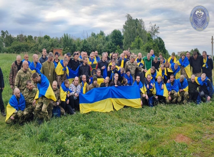 З російського полону повернулось 95 українців, серед яких полонені з ЧАЕС фото