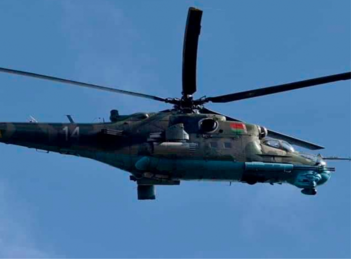 Білоруські гелікоптери порушили повітряний простір Польщі фото