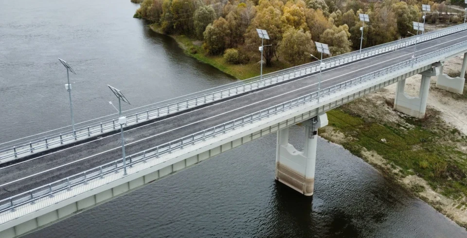 Відбудували ще один міст через річку Десна на Чернігівщині фото №2