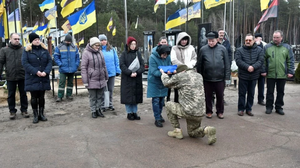 Славутич попрощався із захисником України Геннадієм Терещенком фото №1