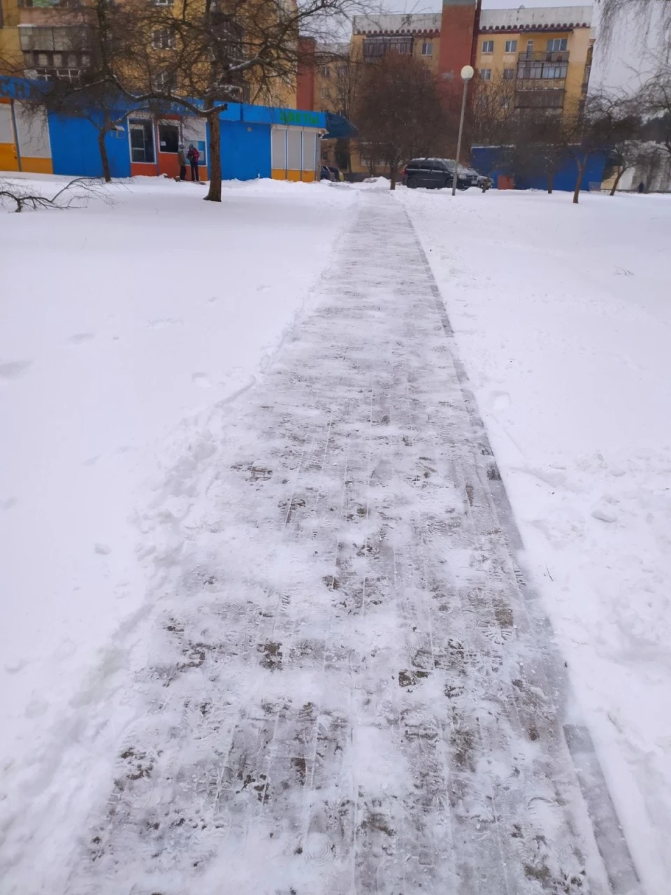 Працюють для нас: Комунальники міста Славутич під час негоди і снігопадів фото №7