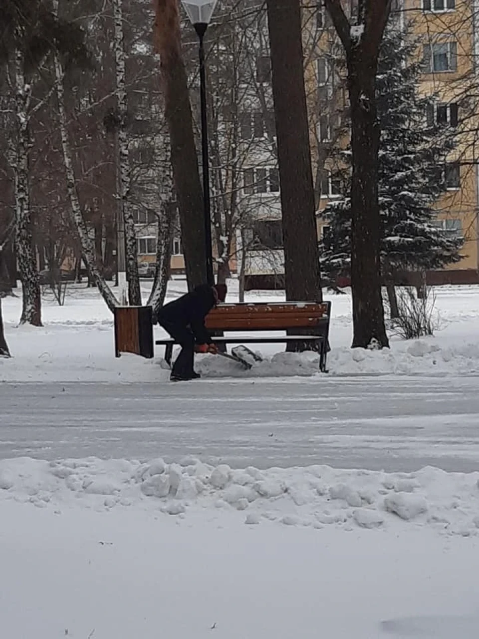Працюють для нас: Комунальники міста Славутич під час негоди і снігопадів фото №26
