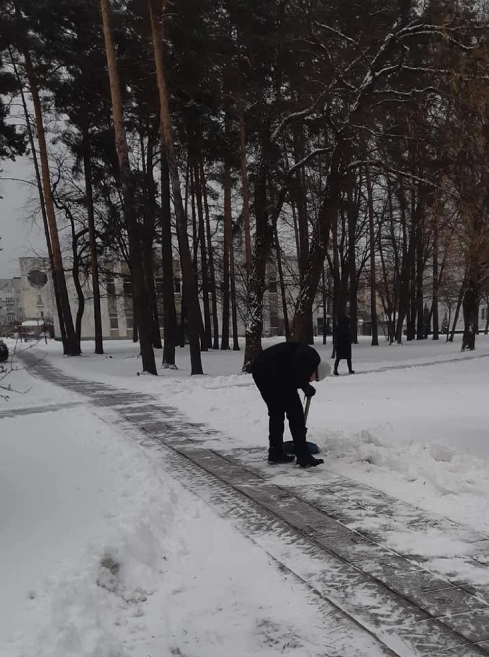 Працюють для нас: Комунальники міста Славутич під час негоди і снігопадів фото №27