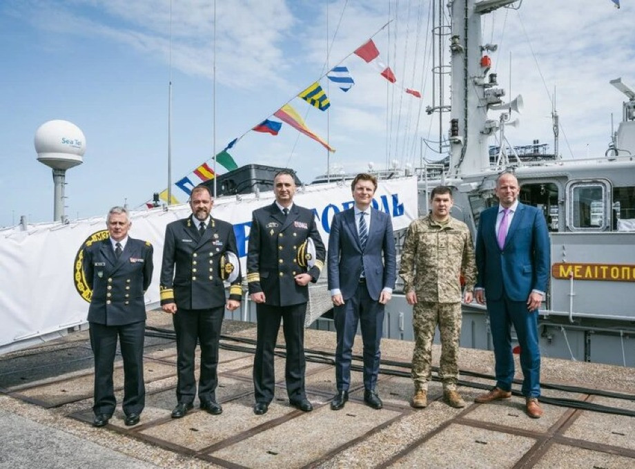 Бельгія та Нідерланди передали Україні два тральщики для ВМС