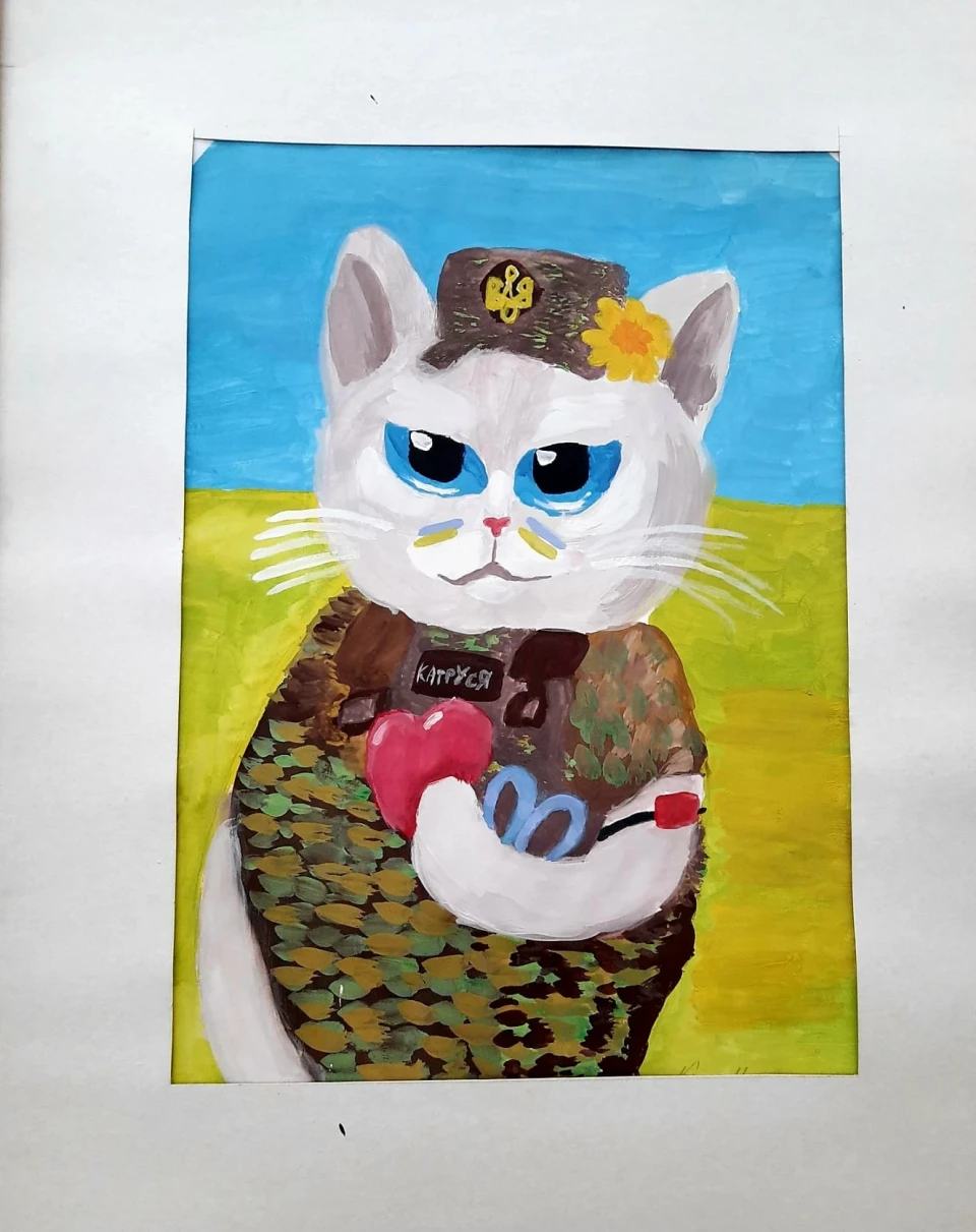 «Наші котики»: Виставка дитячих малюнків у славутицькій школі мистецтв фото №2
