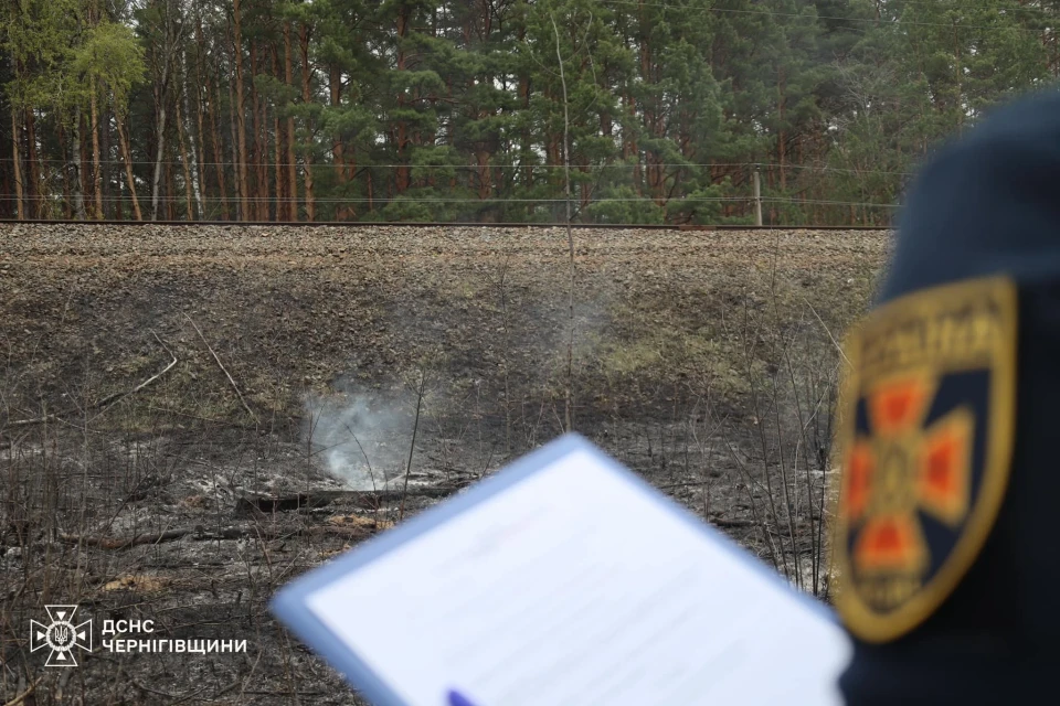Пожежа на три гектари: Жінка з Малійок отримала штраф у розмірі 15 тисяч за спалення трави фото №1