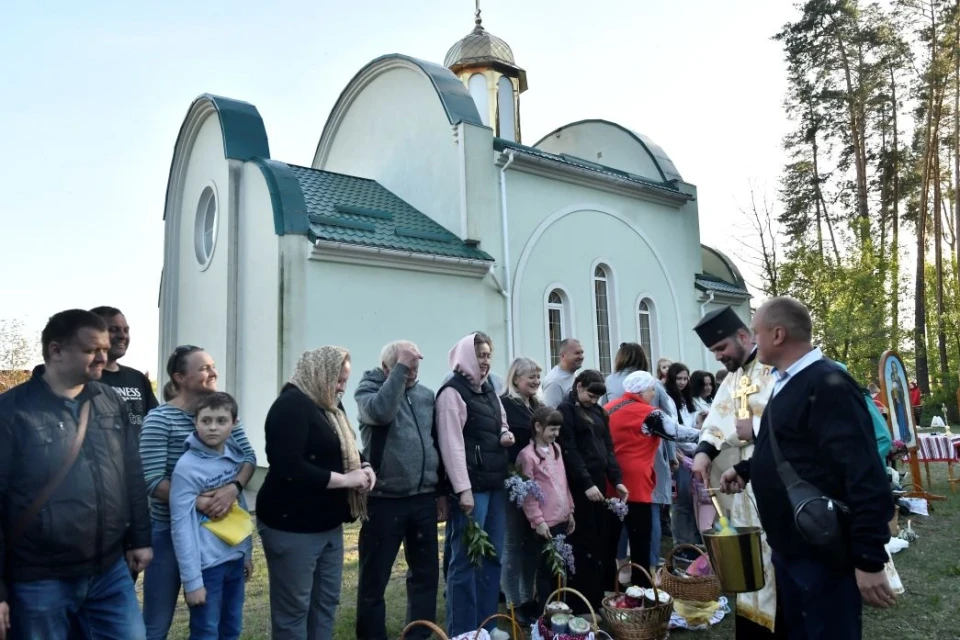 Святкове Великоднє освячення та богослужіння у Славутичі фото №24