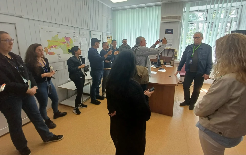 Іноземні журналісти відвідали Чорнобильську зону відчуження фото №4