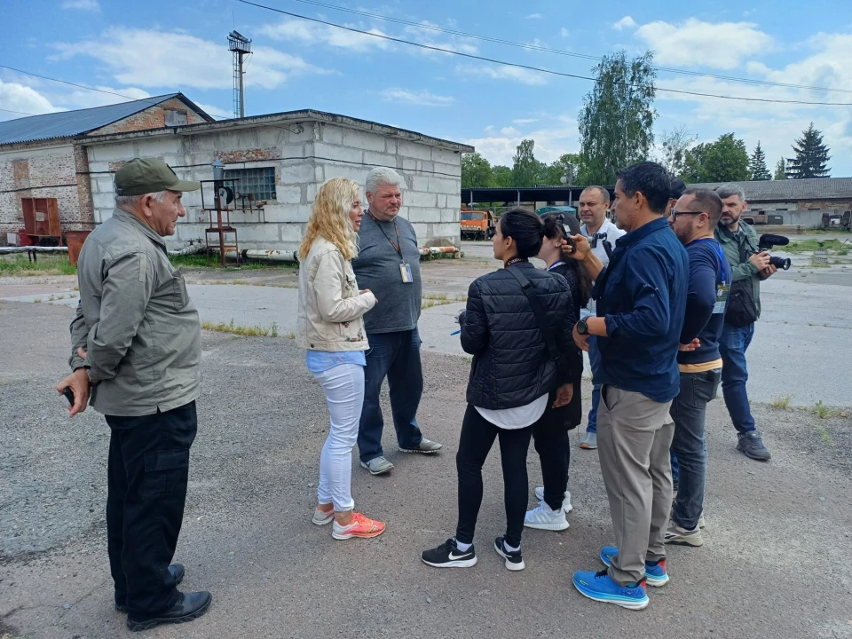 Іноземні журналісти відвідали Чорнобильську зону відчуження фото №6