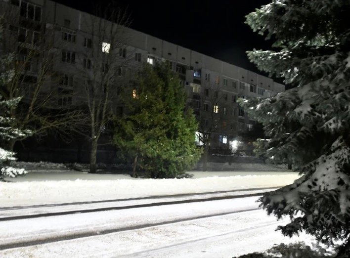 Зимовий вечір у Славутичі (фоторепортаж)