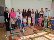 У Славутичі в дитсадку завершили проєкт «Математична майстерня: родинне конструювання»