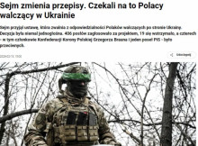 У Польщі скасували покарання за службу в Україні: рішення діє заднім числом