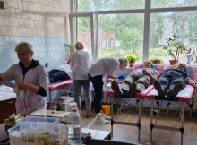 Фронт підтримки ЗСУ: у Славутичі пройшов День донора