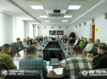 Зустріч командира частини та міського голови з військовими, які повернулися з полону