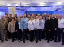 У Славутичі Зеленський зустрівся з громадами Київщини та Чернігівщини