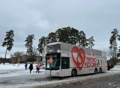 Славутичани здали 32 літри крові у мобільному хабі "Теплокровні"
