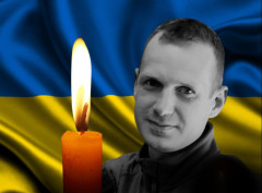 Славутич прощається із загиблим Захисником Володимиром Шевком