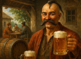 До Дня працівника харчової промисловості: як варили і споживали пиво наші предки-козаки
