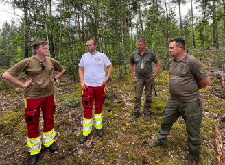 Німецькі волонтери знову допомогли Чорнобильському заповіднику
