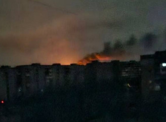 У Росії та окупованому Алчевську повідомили про нічні удари по промислових об'єктах