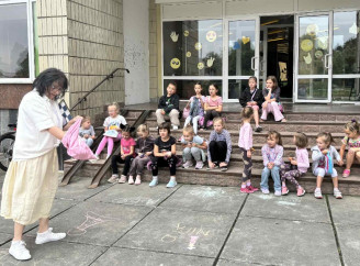 Дитячий табір «Зелене літо» у Славутичі завершив десятиденну зміну з іграми, творчістю та природою