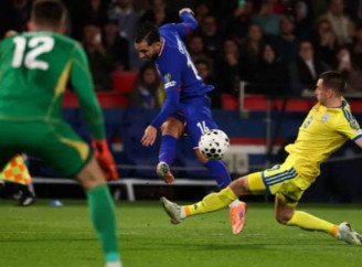 Збірна України зазнала поразки від Франції з рахунком 4:0