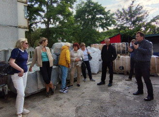 У Славутичі провели виїзну майстерню про сортування відходів