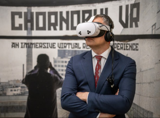 ЄБРР створив VR-фільм про Чорнобиль після атаки російського дрона на ЧАЕС