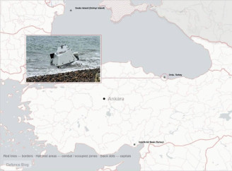 До берега Туреччини прибило американський морський дрон: що відомо про AEGIR-W