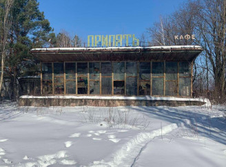 Зимова тиша зони відчуження як виглядають Прип'ять і Чорнобиль під снігом