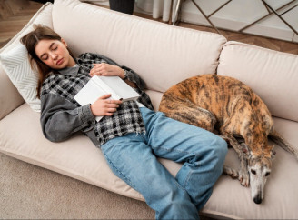 Чому собака любить спати біля ніг господаря: пояснення кінологів