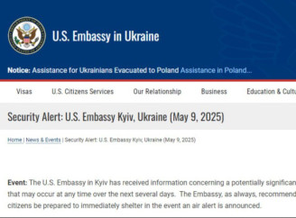 Посольство США попередило про можливу масовану повітряну атаку по Україні: мешканців закликають бути готовими