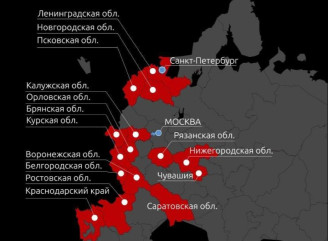У 15 регіонах Росії скасували паради до 9 травня