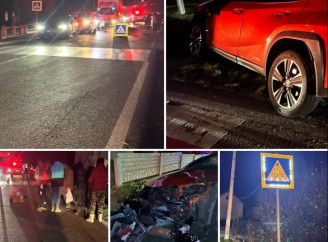 Суддя на Lexus збила двох пішоходів на Івано-Франківщині: одна людина загинула